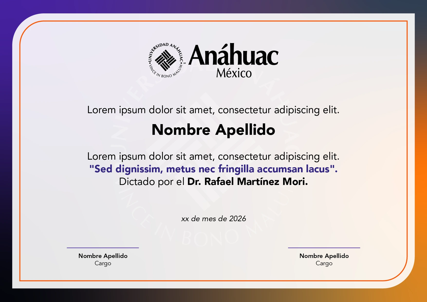 Certificación